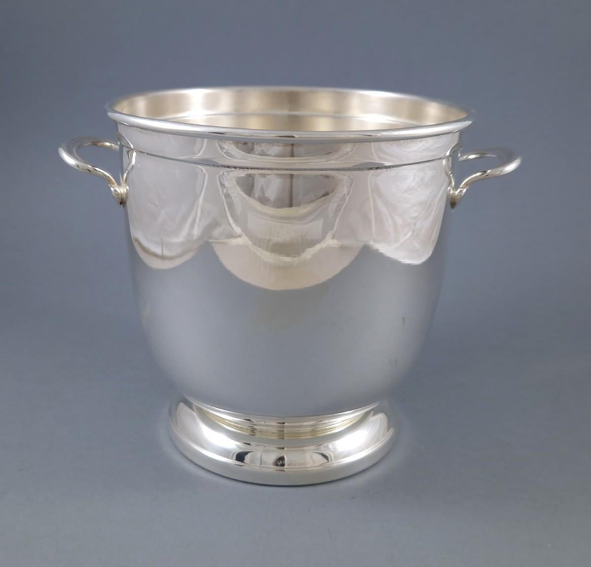 Sterling silver ice bucket en venta 1