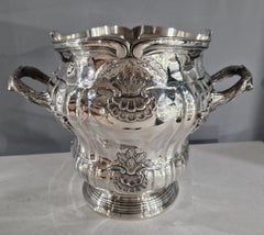 Sterling Silver ice champagne bucket wine cooler