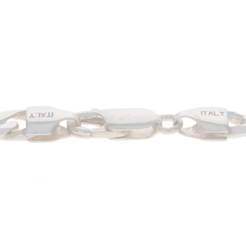 Bracciale da uomo in argento Sterling Bar 8
