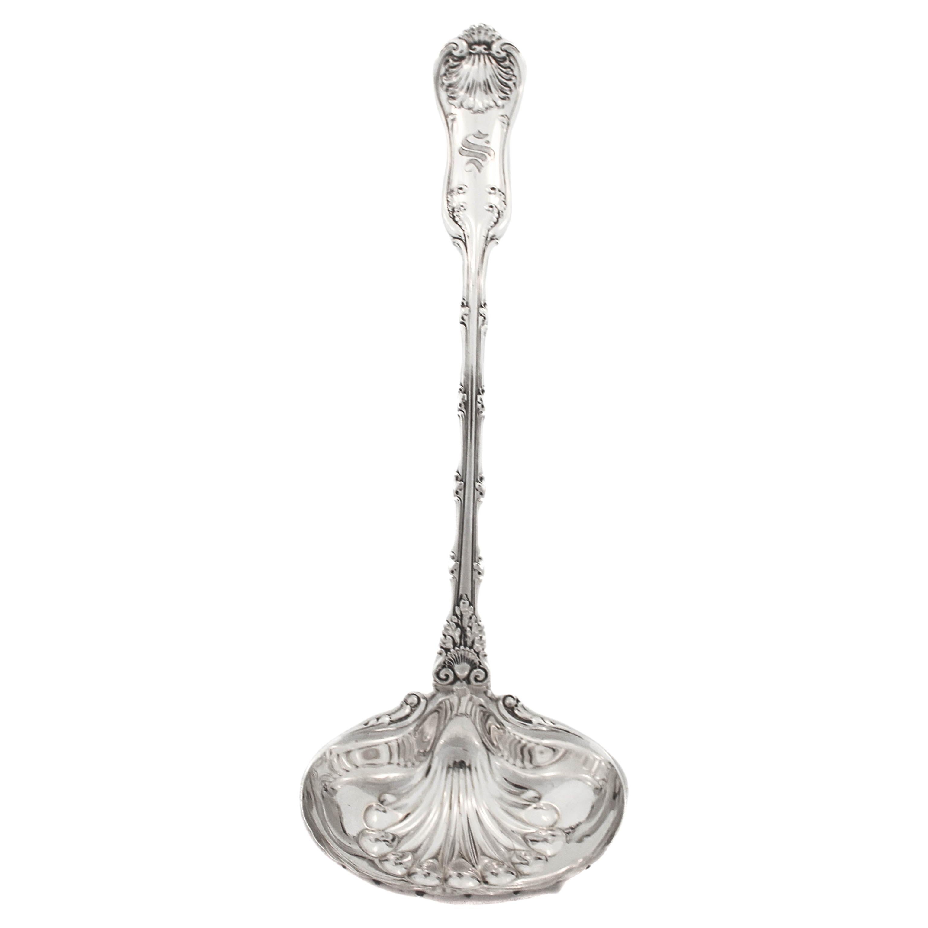 Cucharón "Reina Imperial" de plata de ley