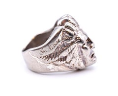 Sterling Silver Indian Head Ring