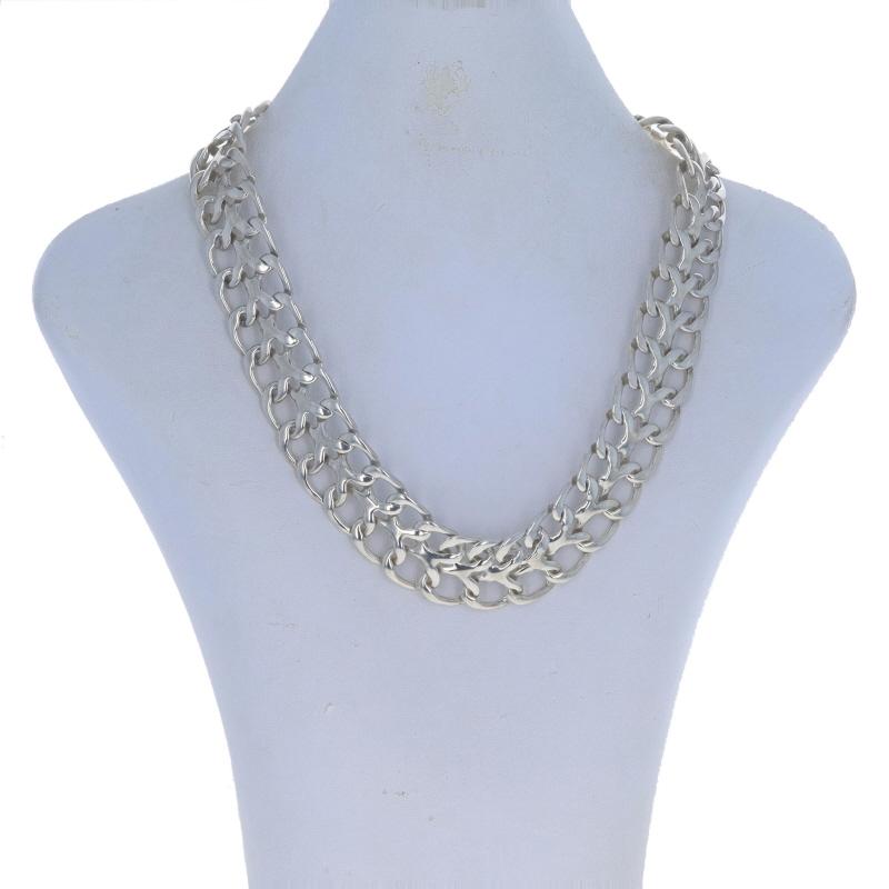 Collana Infinity in argento sterling 14 1/2