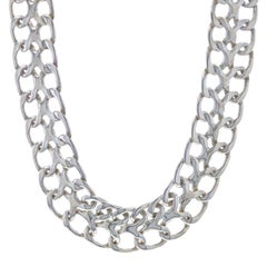 Sterling Silber Unendlichkeit Gliederhalsband Halskette 14 1/2" - 925 Kette Mexiko