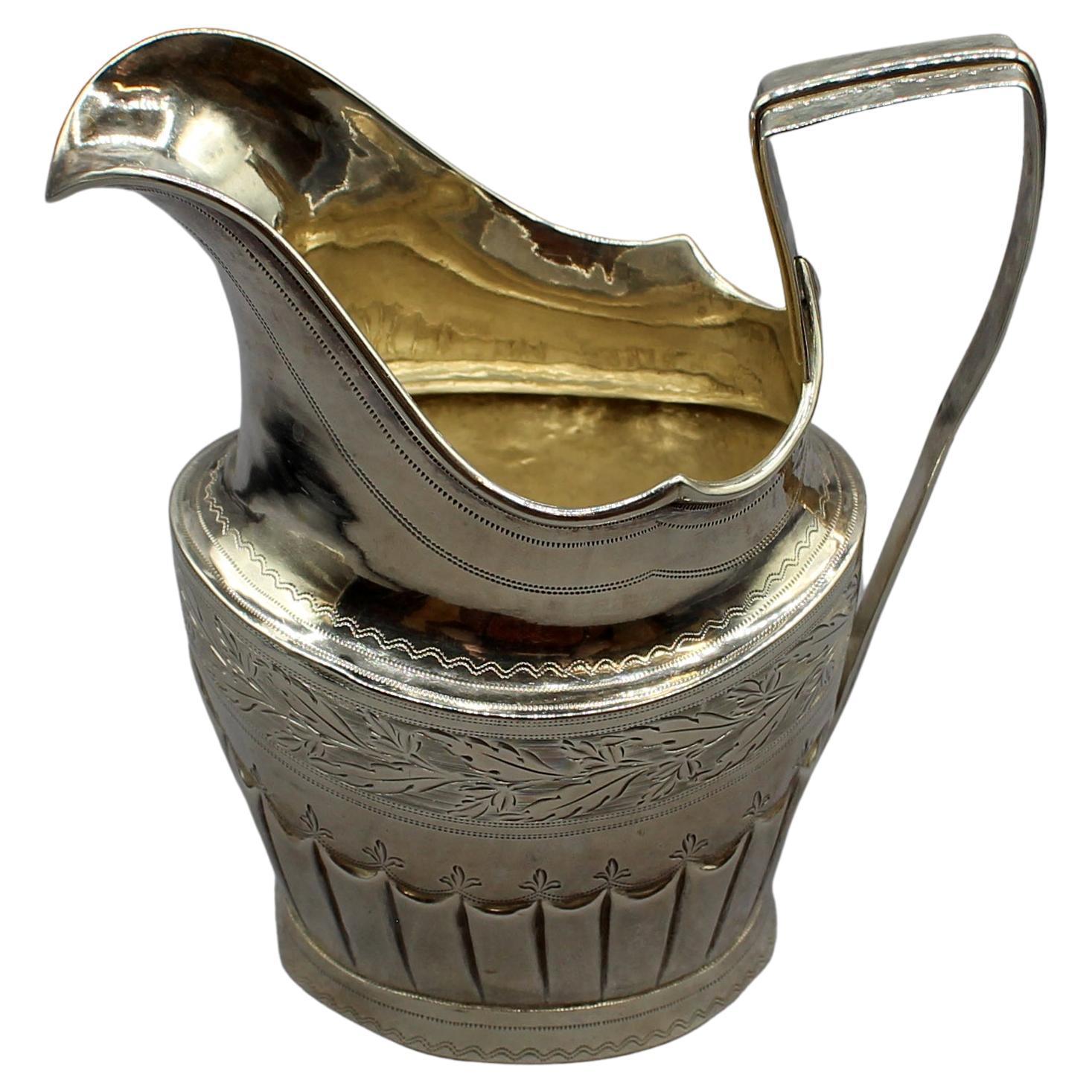 Sterling Silver Irish Cream Pitcher