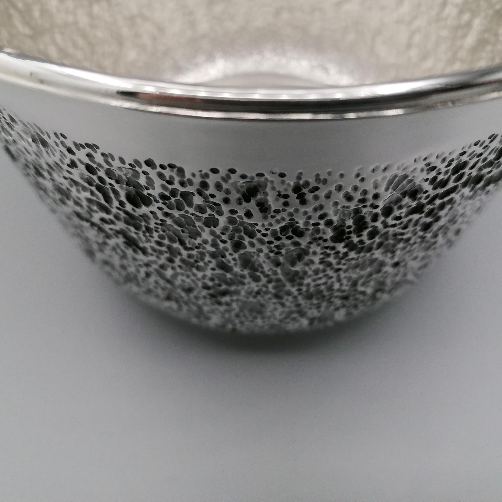 Sterling Silver Italian  - Cachepot Vase Holder For Sale 2