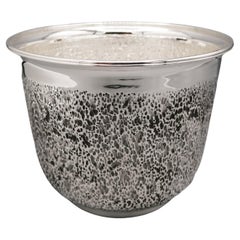 Argent Sterling Italien  - Porte-vase Cachepot