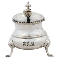 Sterling Silver Jar & Ladle