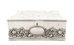 Sterling Silver Jewelry Box, circa 1900
