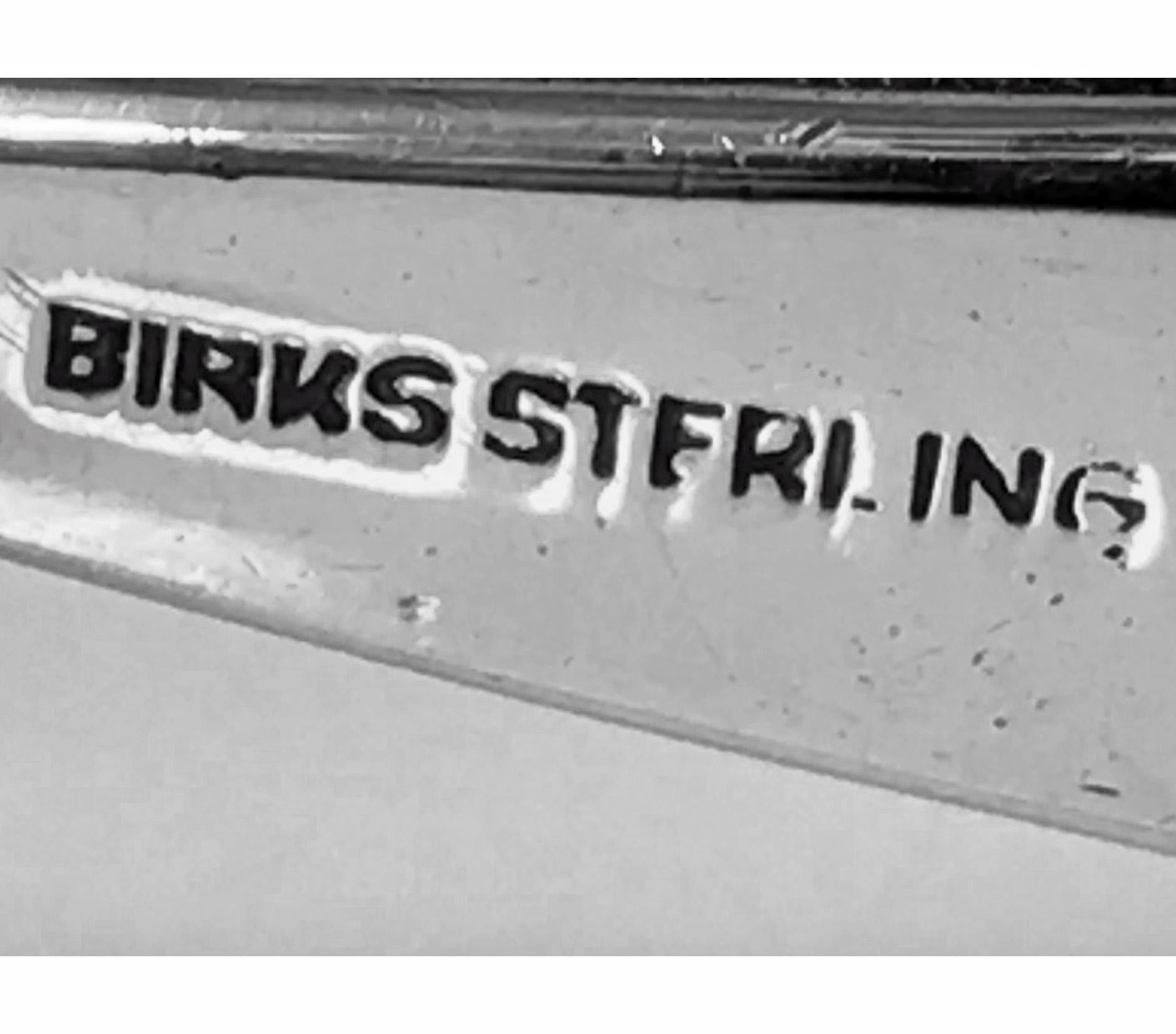 Sterling Silver Jigger Double Barware Birks, 1950 In Good Condition In Toronto, Ontario