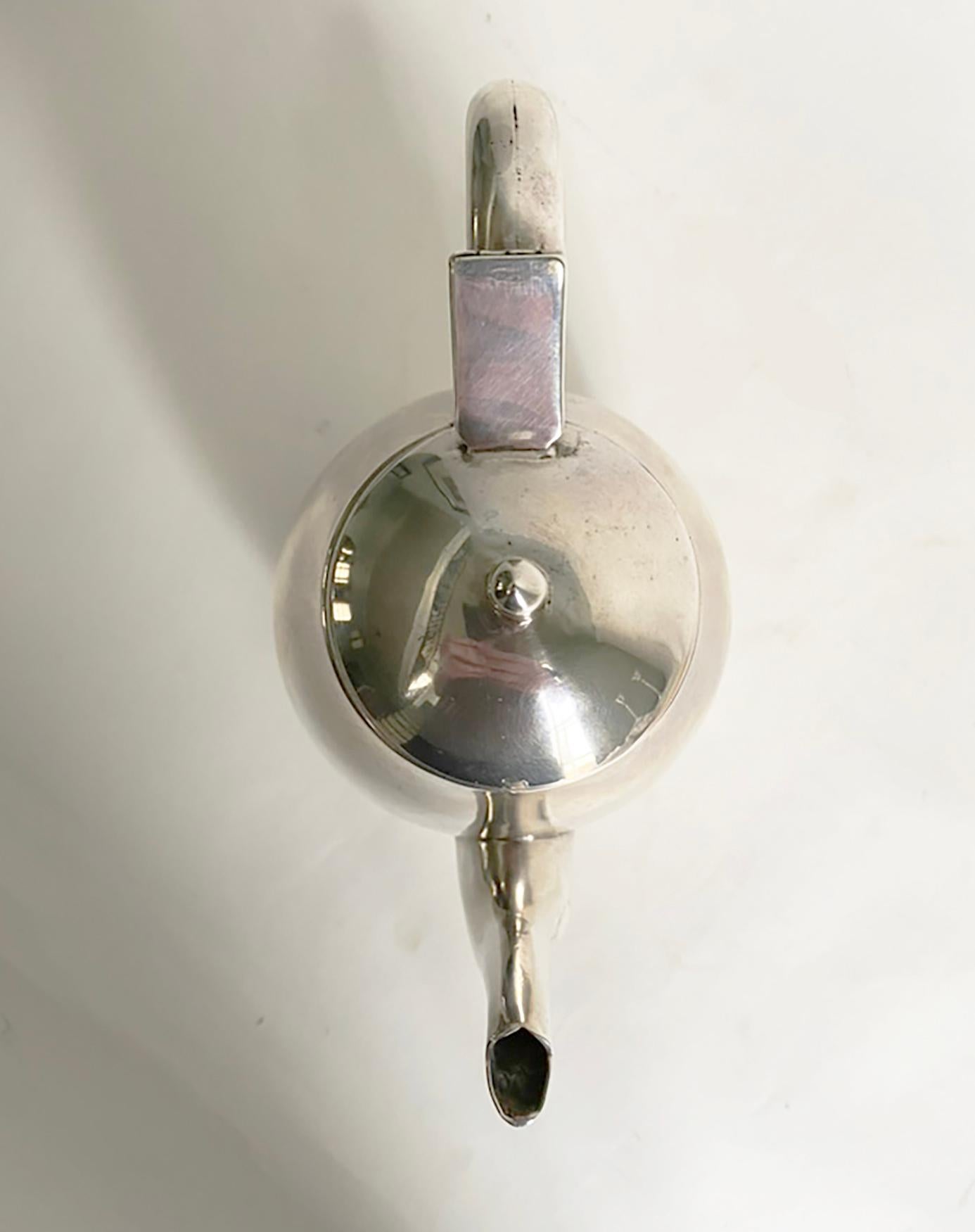 Sterling Silber JLR Juventino Lopez Reyes Mexiko Teekanne Krug (Sterlingsilber) im Angebot