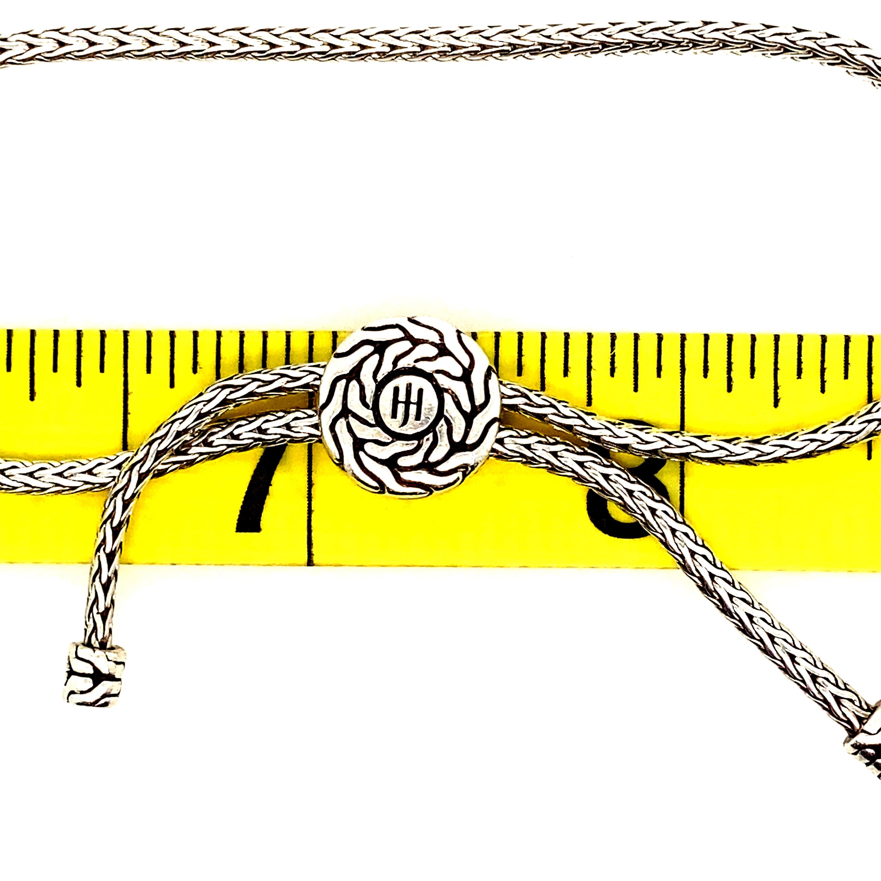 Sterling Silber John Hardy Classic Kette Pull-Through-Armband 1