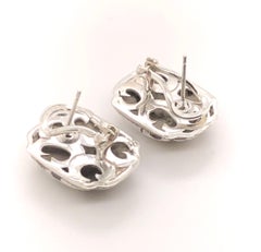 Sterling Silver John Hardy Omega Back Earrings