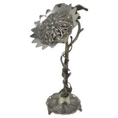 Sterlingsilber Judaica Besamin Spice Box Blume & Vogel
