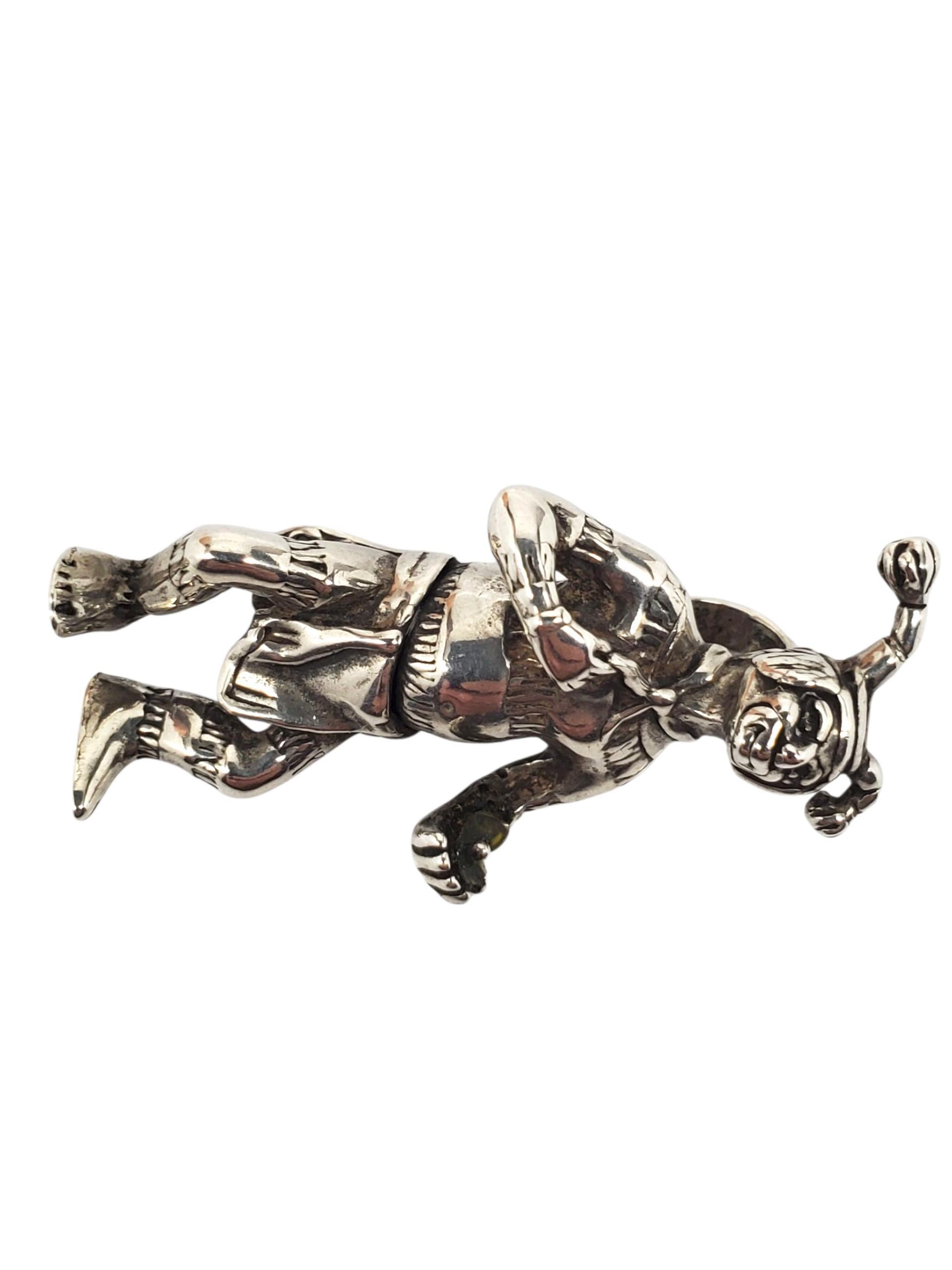 Ciondolo d'argento con danzatrice Kachina #22582 In condizioni buone in vendita a Washington Depot, CT