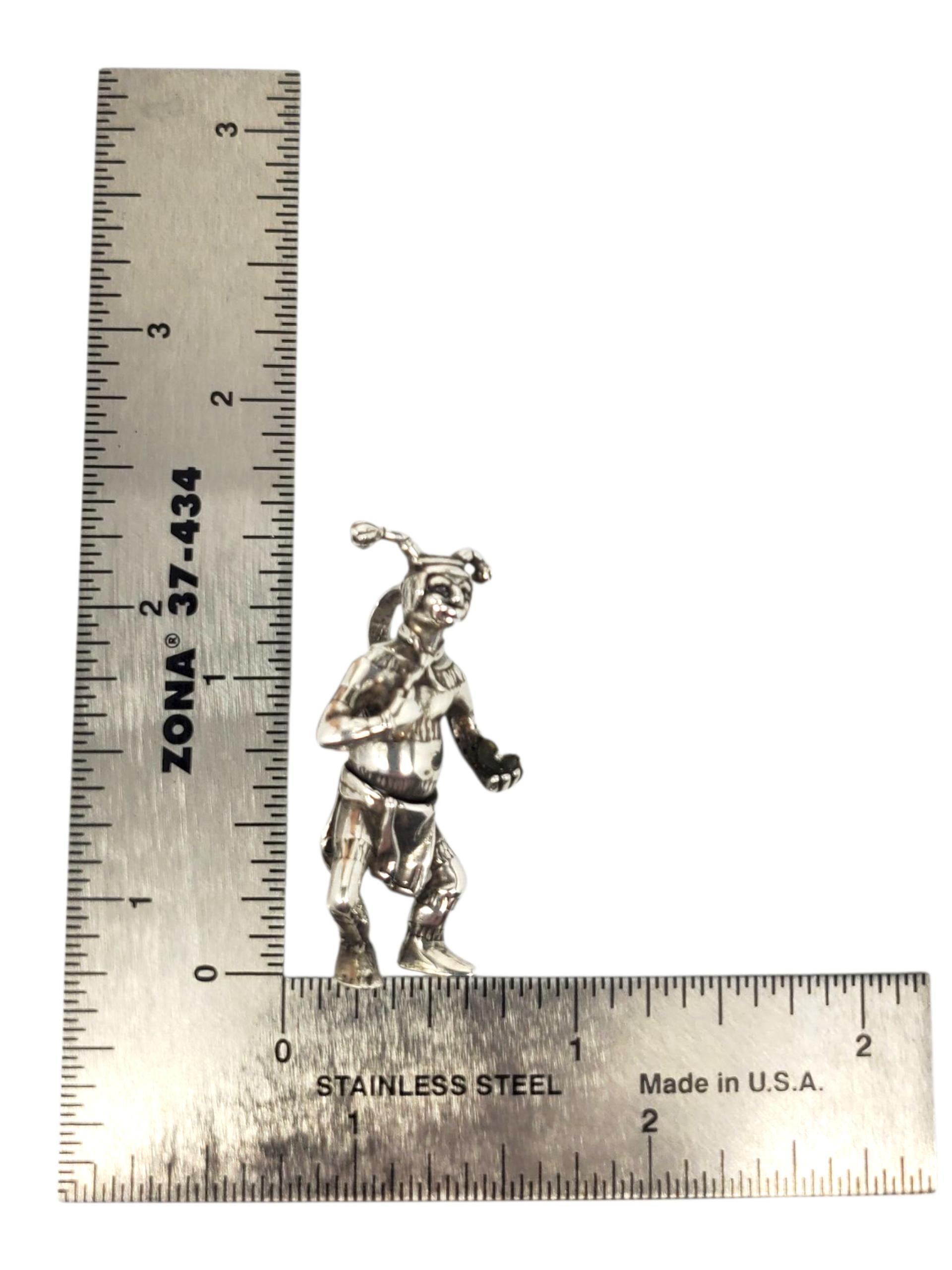 Ciondolo d'argento con danzatrice Kachina #22582 in vendita 1
