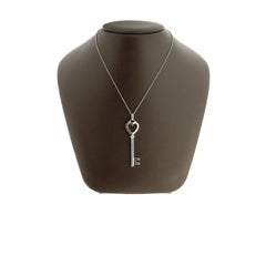 Sterling Silver Key Pendant