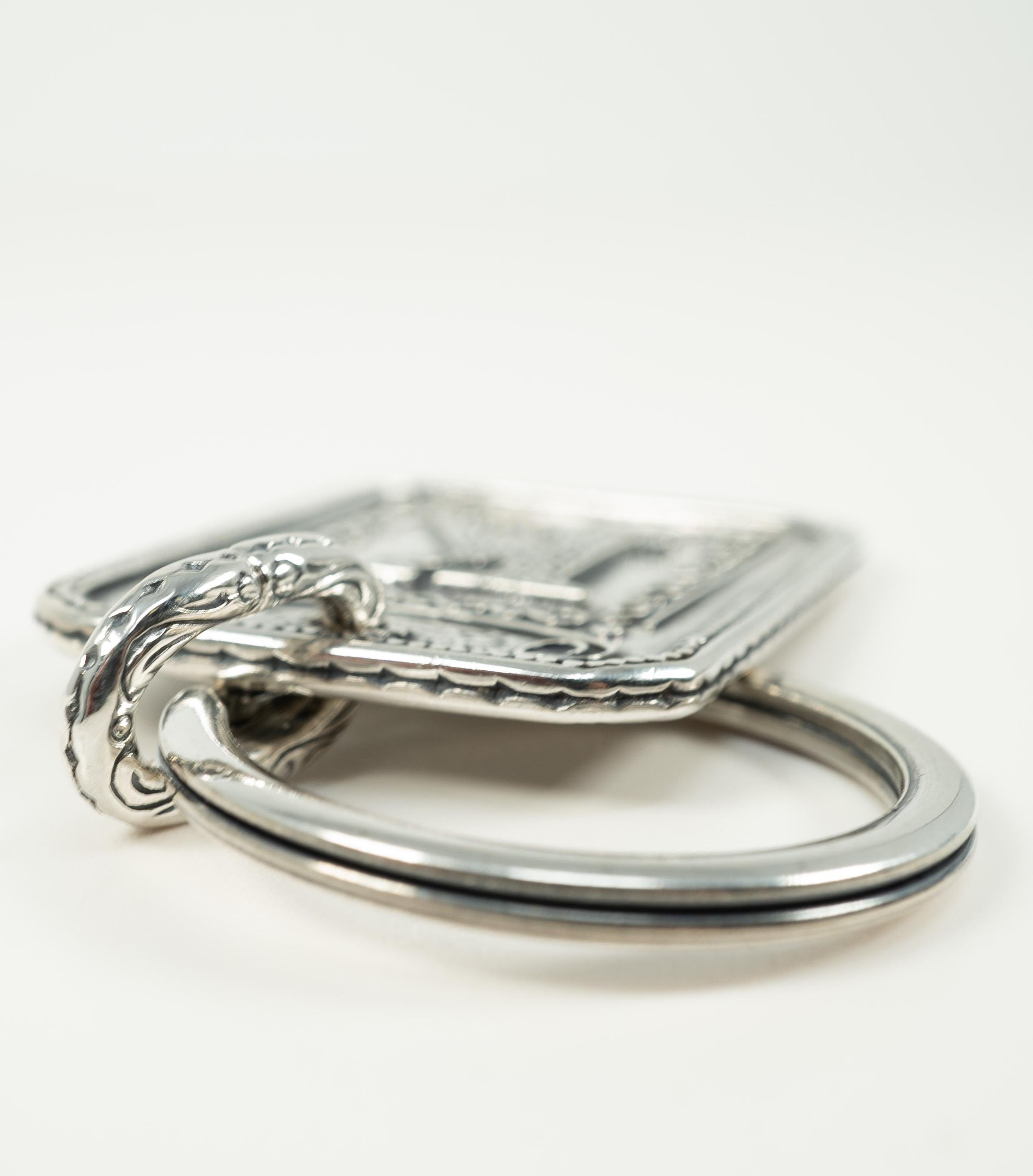 Sterling Silver Keychain by Konstantino 1