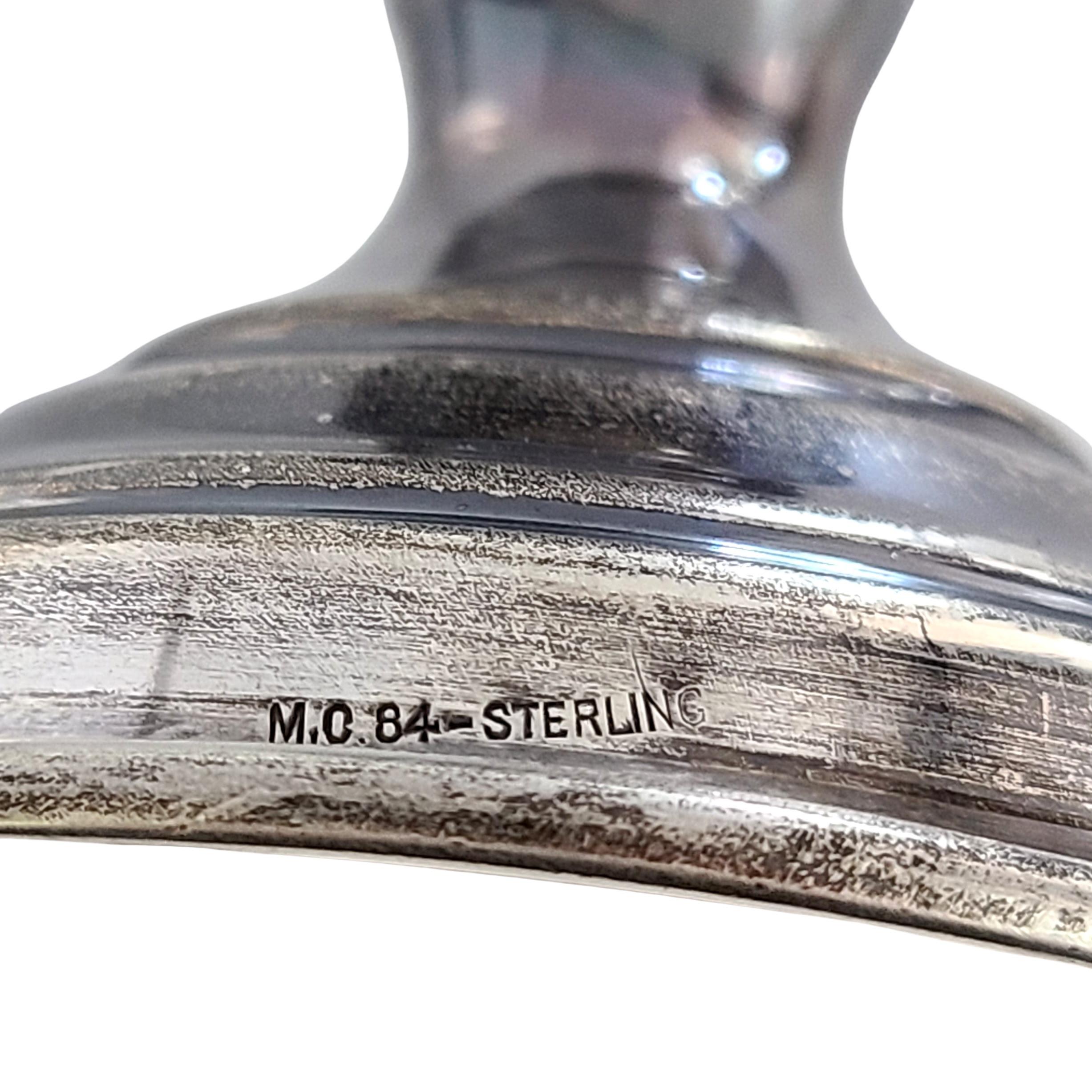 Coupe Kiddush en argent sterling avec monogramme en vente 6