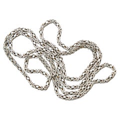 Collana con catena King in Sterling Silver