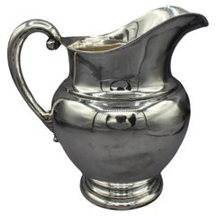 Retro Sterling Silver Kingston Pattern Water Pitcher by Wallace, c.1950s