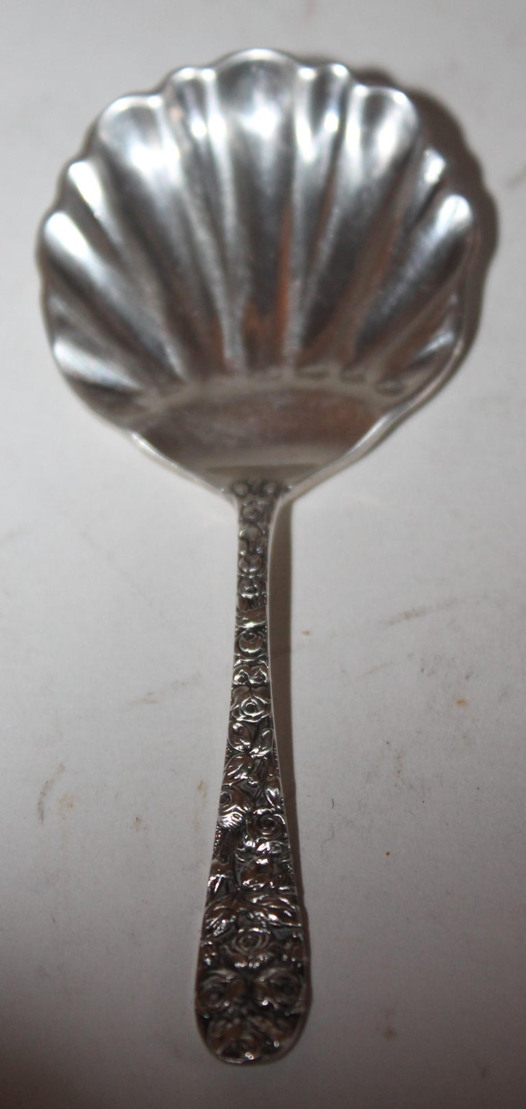 Sterling Silver Kirk Repose Serving Pieces / 7 Pieces For Sale at ...