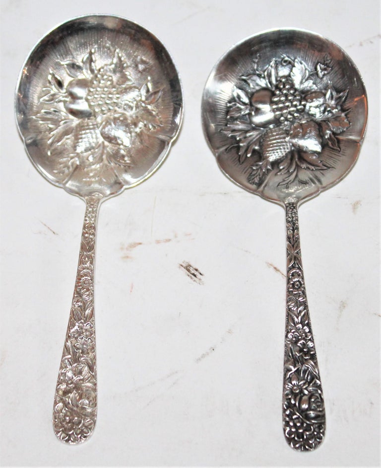 Sterling Silver Kirk Repose Serving Pieces / 7 Pieces For Sale at ...