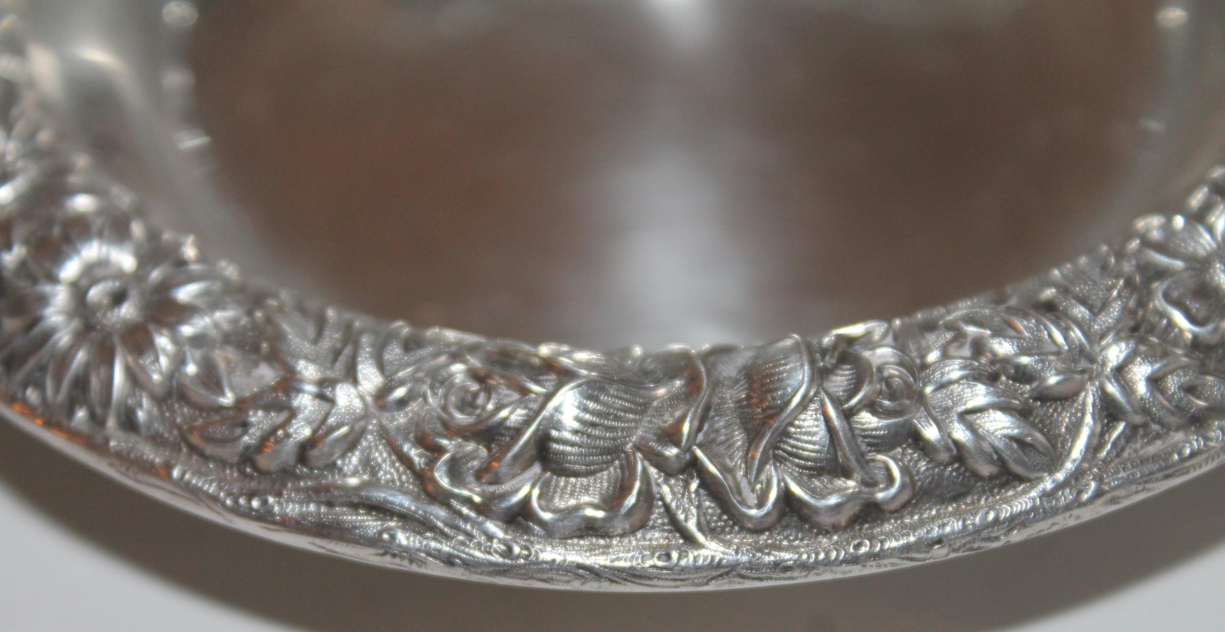 Altro Ciotola Bon Bon in argento Kirk & Sons in vendita