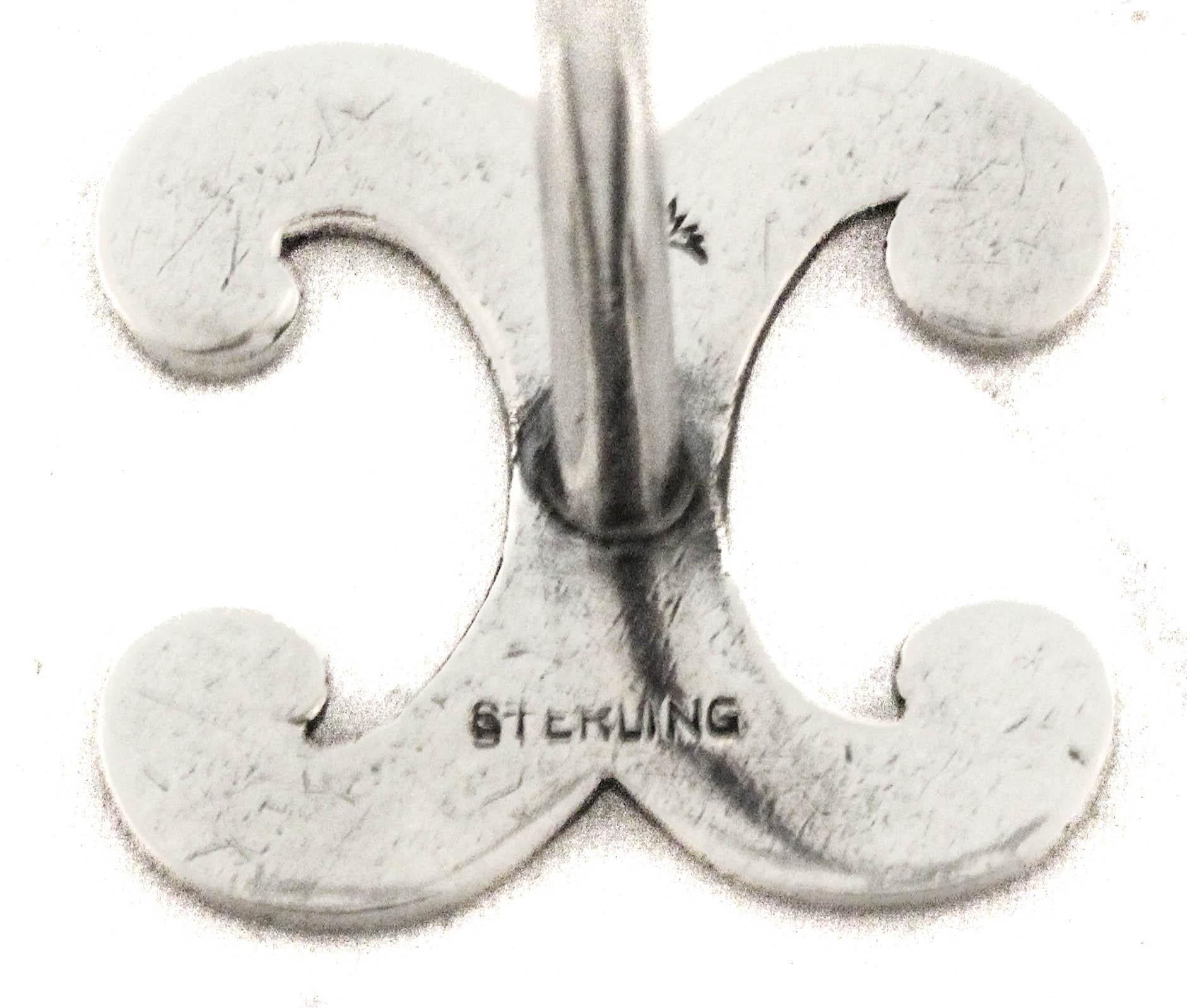 Inizio XX secolo Poggiacoltelli in argento sterling in vendita