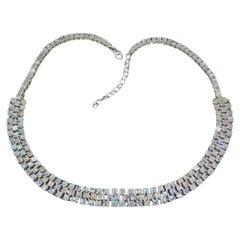 Collana in argento con labradorite