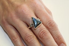 Sterling Silver Labradorite Ring