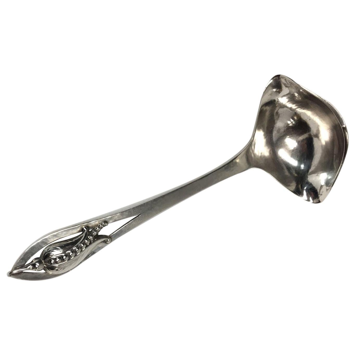 Iconic Carl Poul Petersen Sterling Silver Ladle 