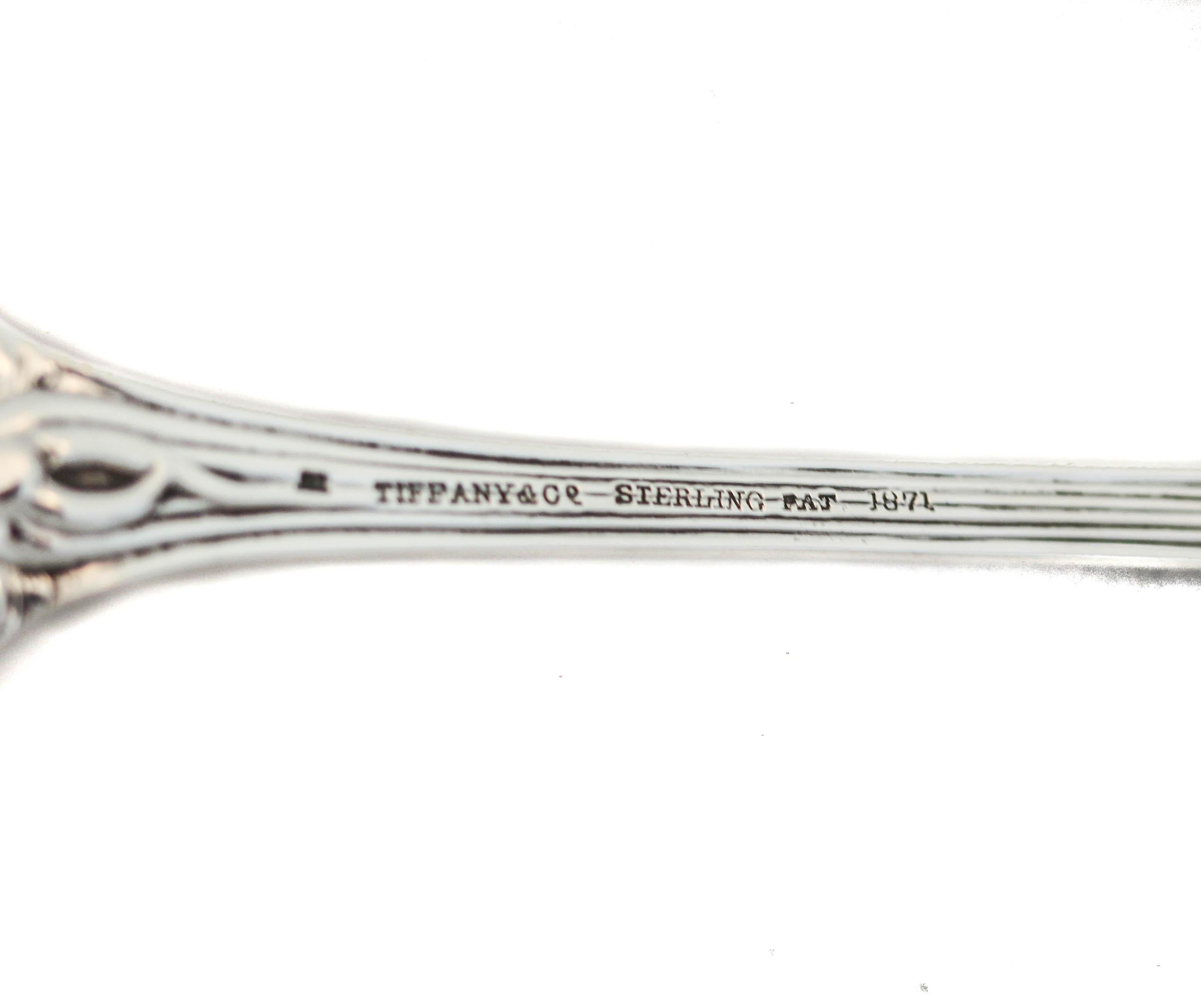 Mid-20th Century Sterling Silver Ladle Tiffany “Audubon”