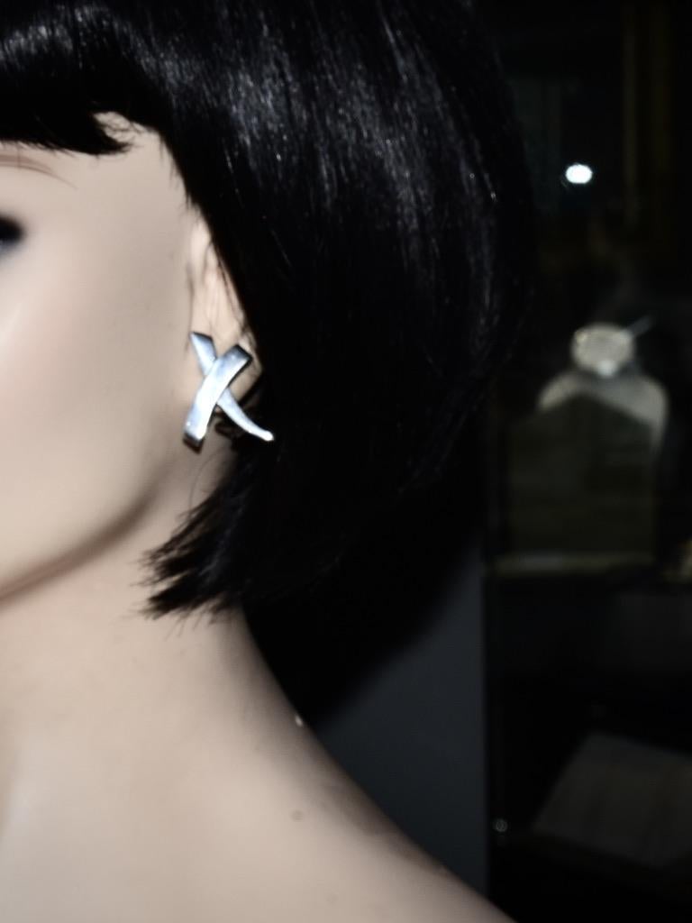 tiffany paloma picasso earrings silver