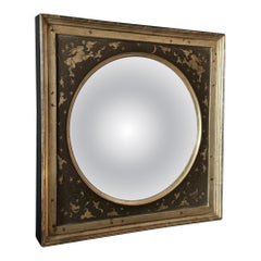 Sterling Silver Leaf Celestial Rabbit Convex Mirror by Troy Stafford
