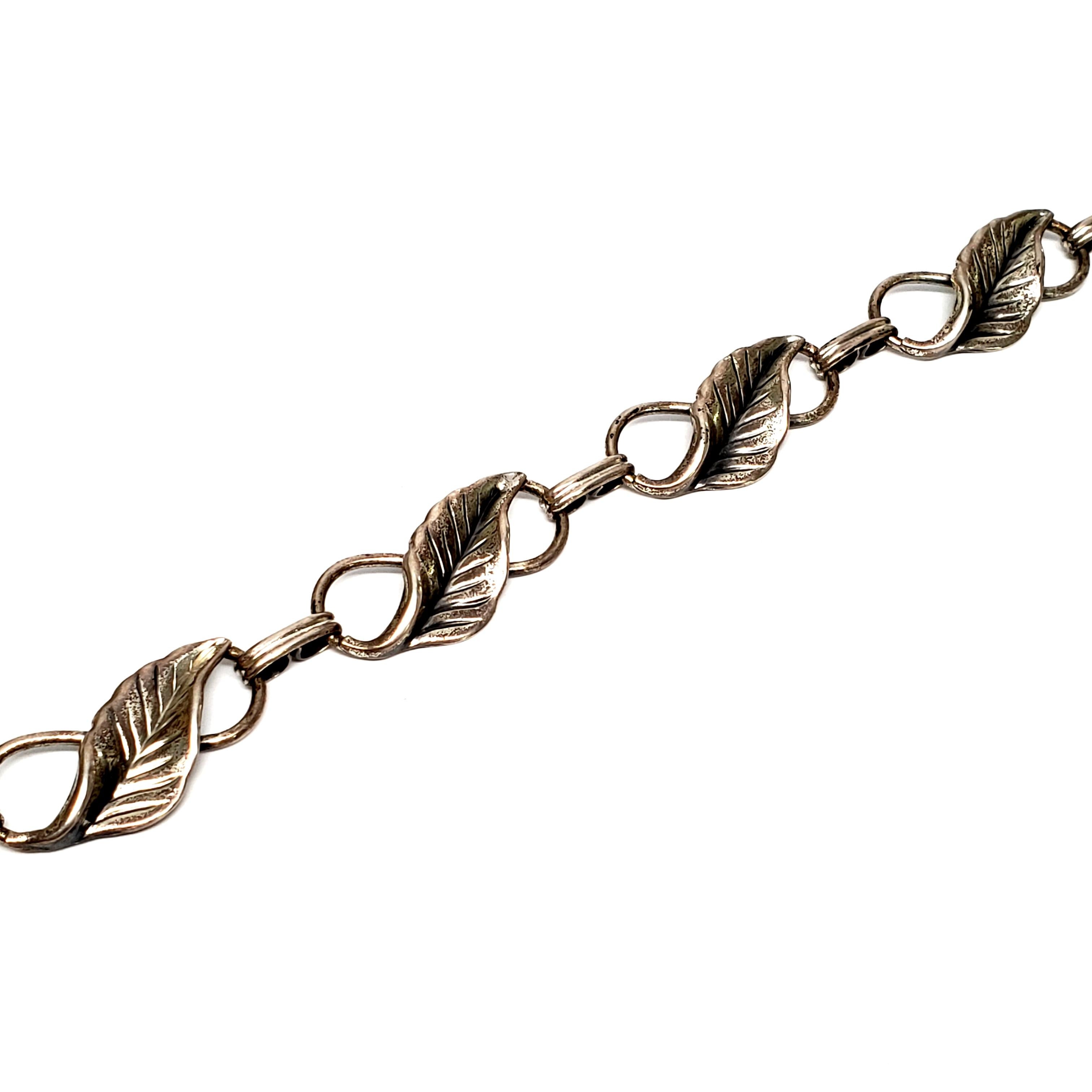 Women's Sterling Silver Leaf Necklace