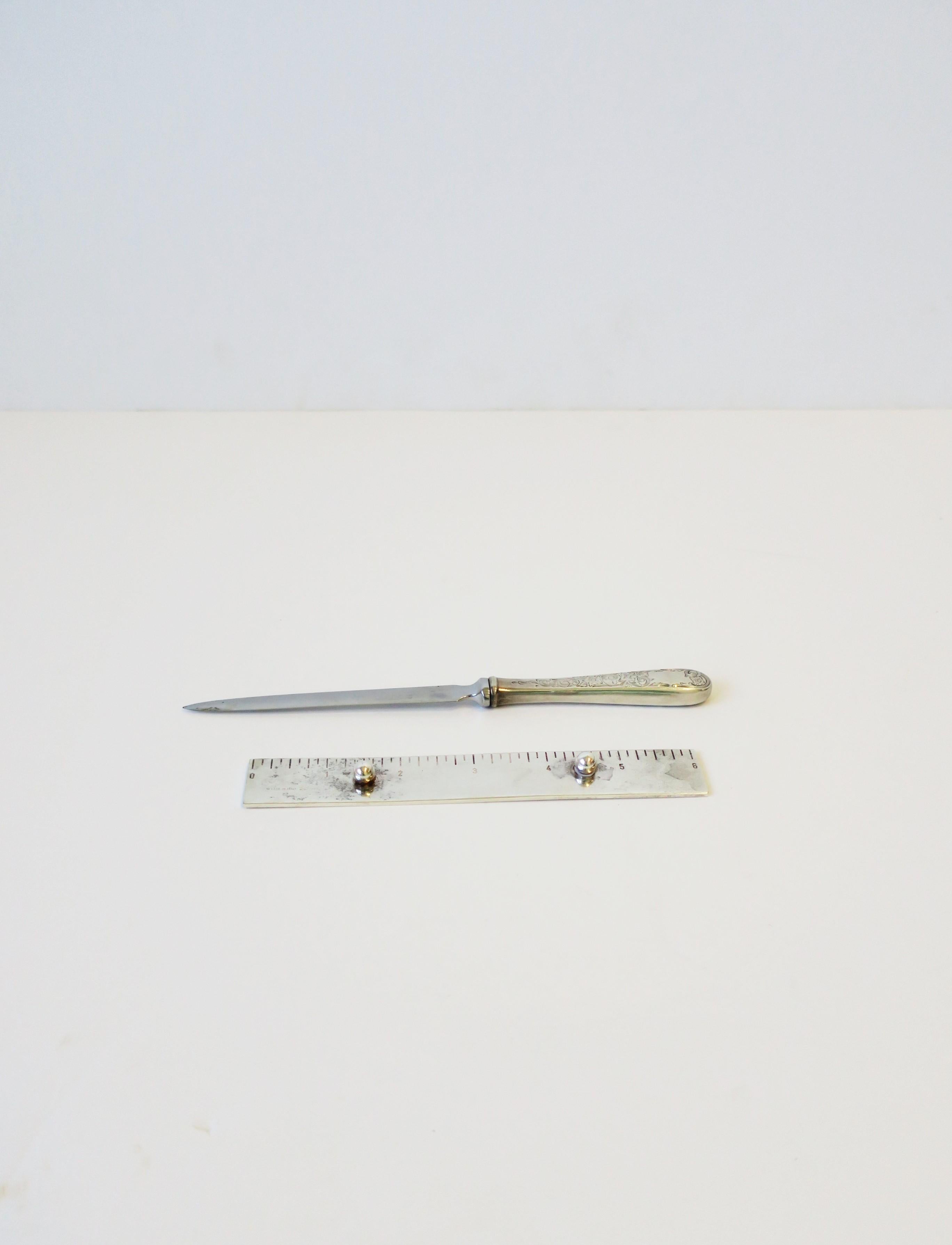 Sterling Silver Letter Opener by Stieff 6