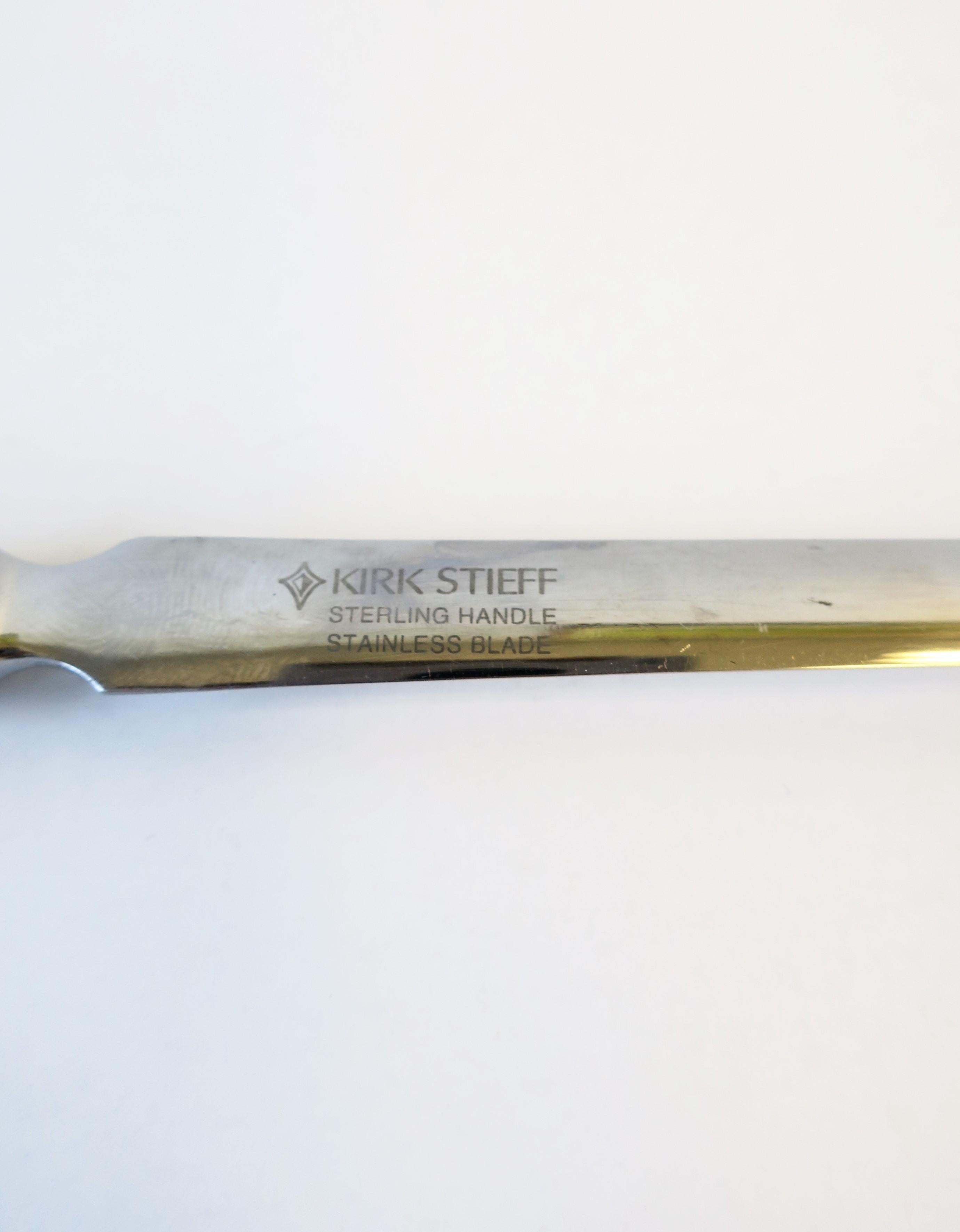 Sterling Silver Letter Opener by Stieff 7