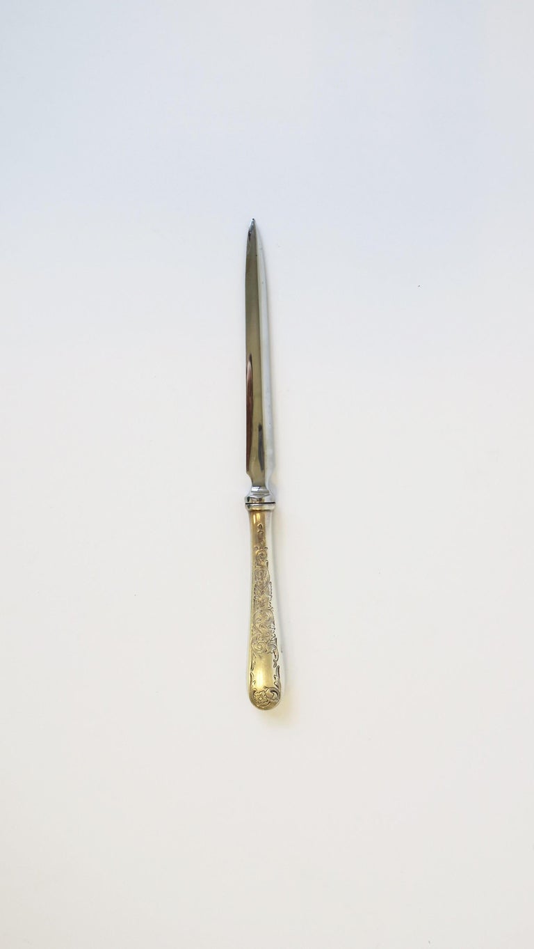 Sterling Silver Letter Opener by Stieff For Sale at 1stDibs