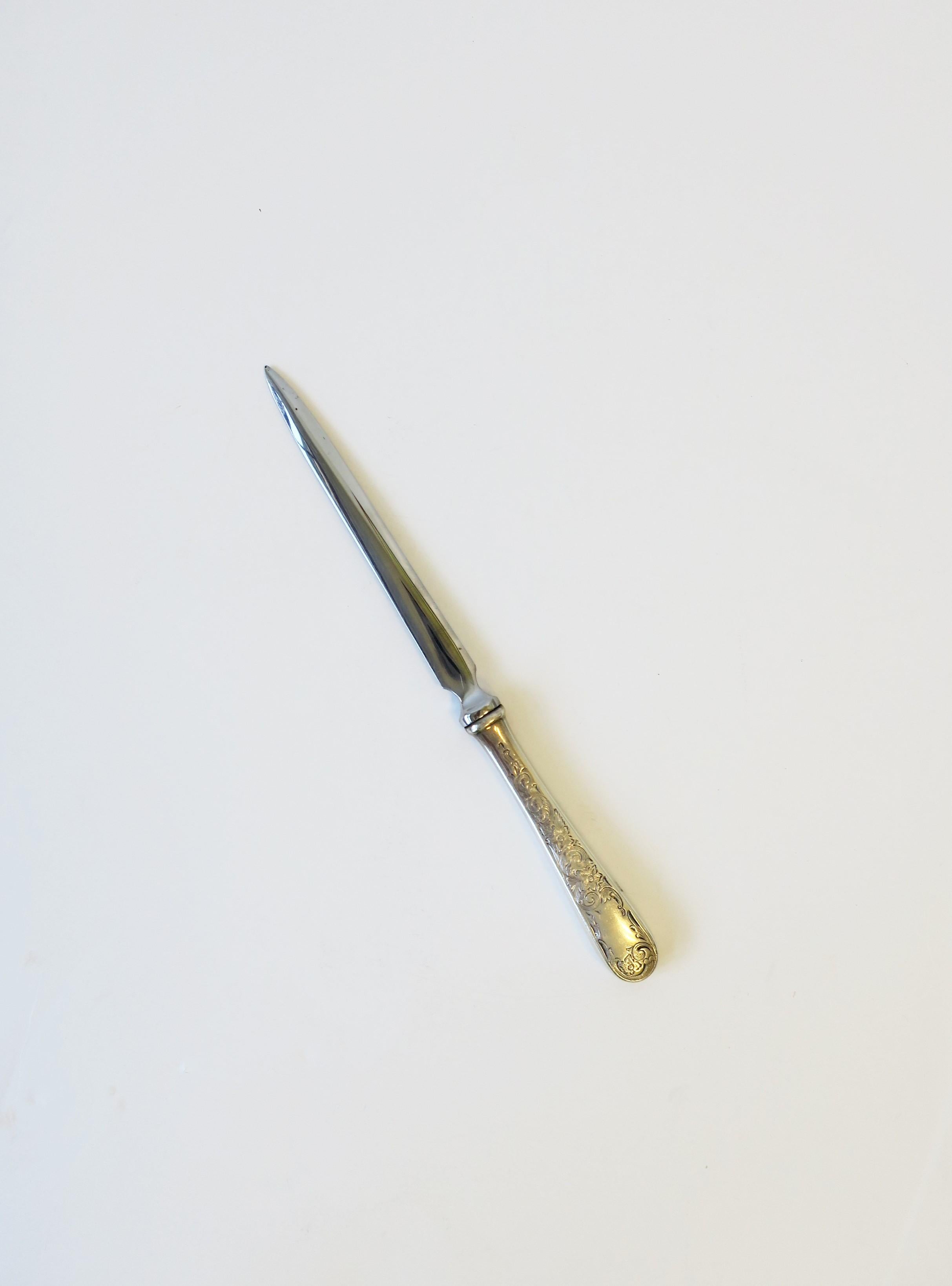 Sterling Silver Letter Opener by Stieff 1