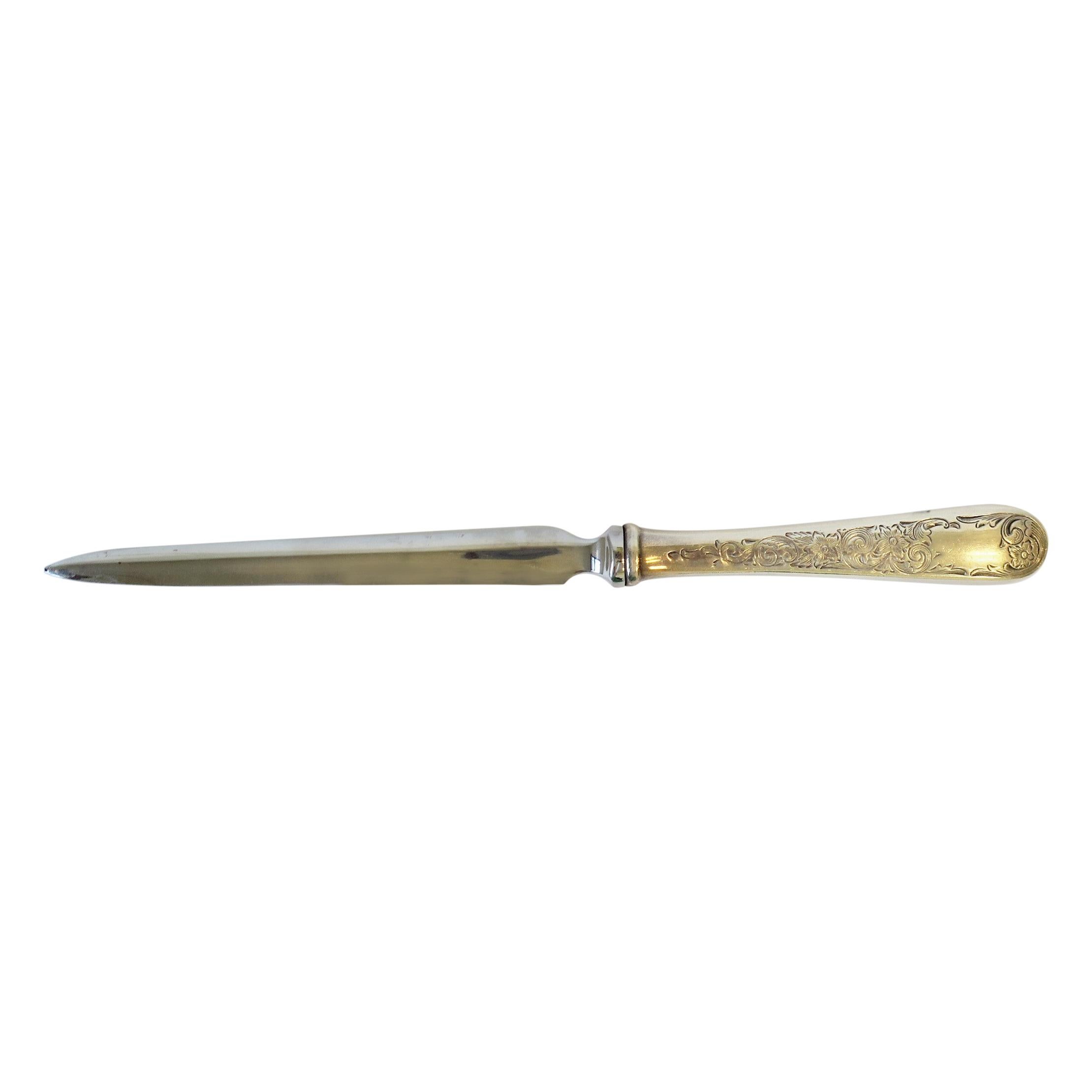 Sterling Silver Letter Opener by Stieff