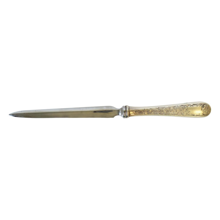 Sterling Silver Letter Opener by Stieff For Sale at 1stDibs