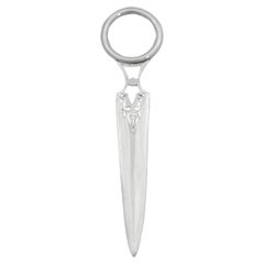 Sterling Silver Letter Opener and Magnifying Glass