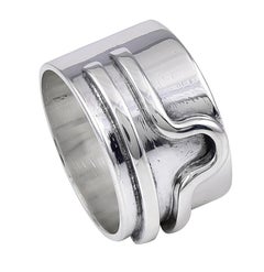 Sterling Silver Libra Ring