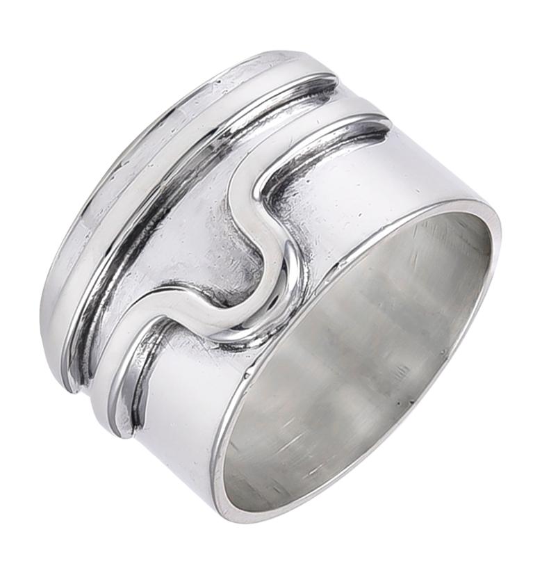 libra ring silver