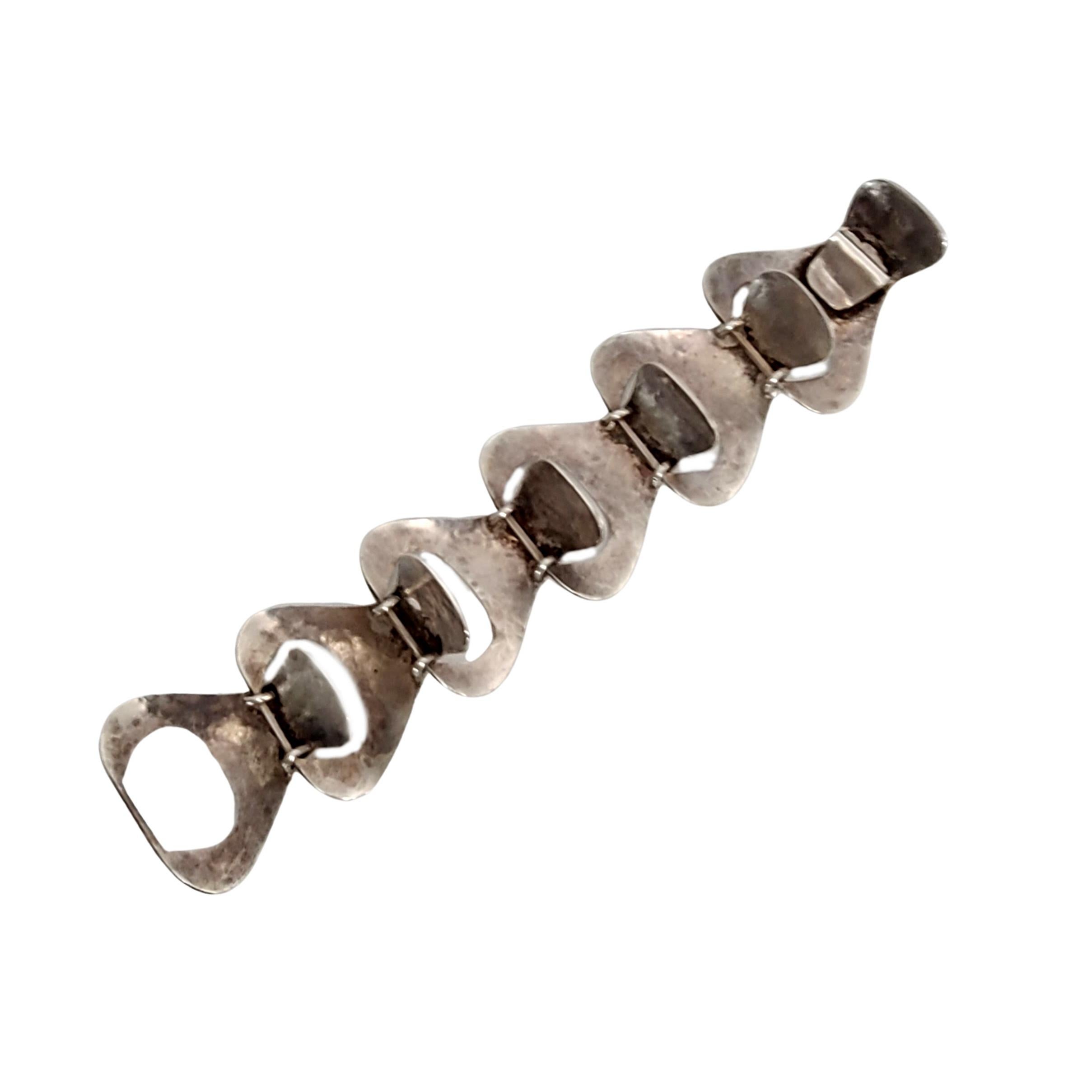 Women's or Men's Sterling Silver Link Bracelet