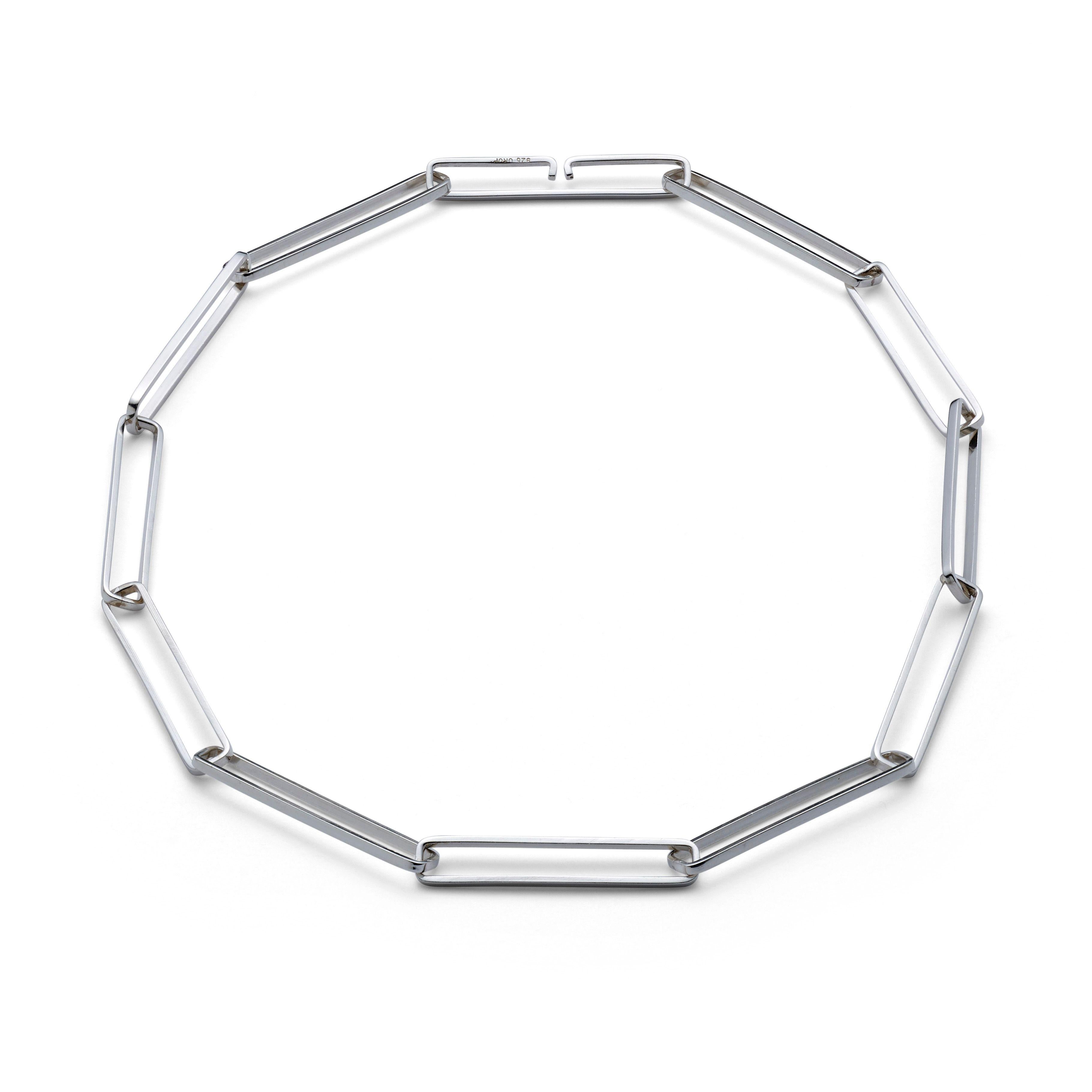 Contemporaneo Collana con maglie da 19