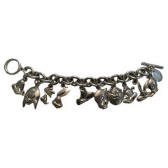 Bracciale con charm Looney Tune in argento sterling