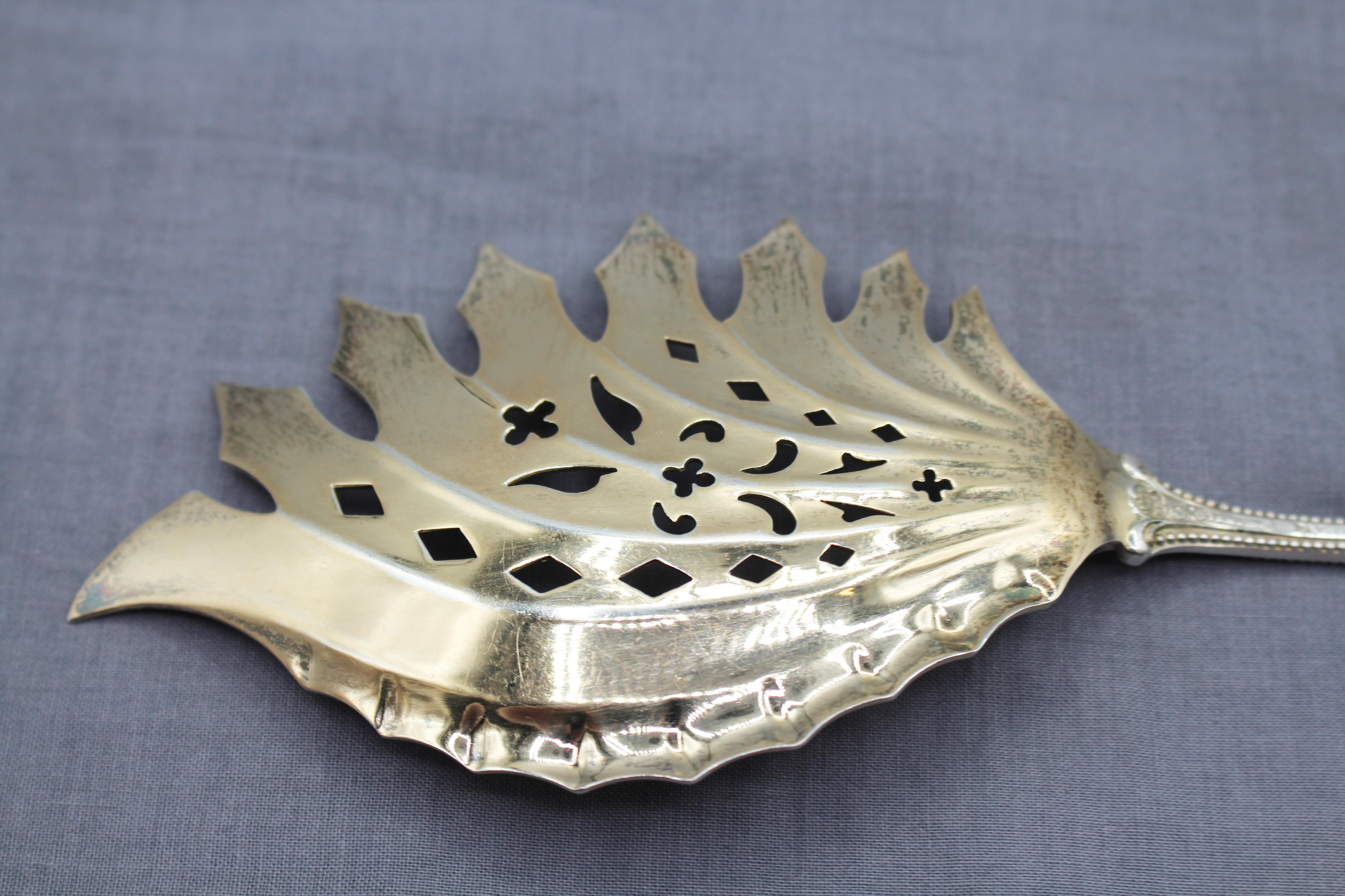 Sterling Silver Macaroni or Pasta Server by Towle For Sale 1
