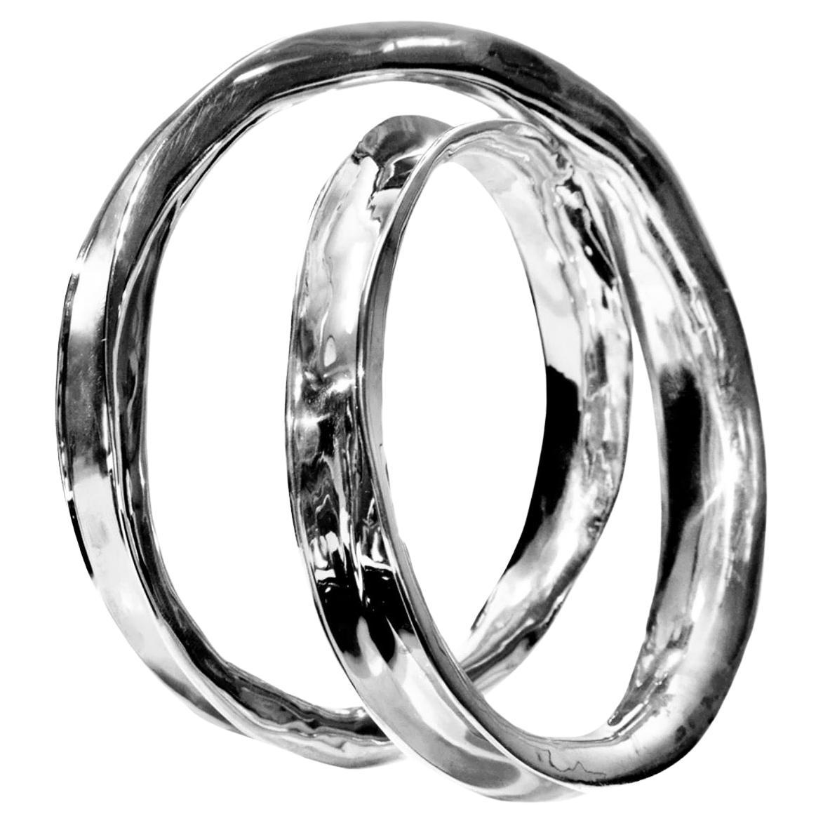 Bracciale Maelstrom Twisted in argento Sterling di Ariana Boussard-Reifel in vendita