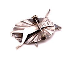 Margot de Taxco-Balet-Tänzer-Anstecknadel aus Sterlingsilber, 1950er Jahre